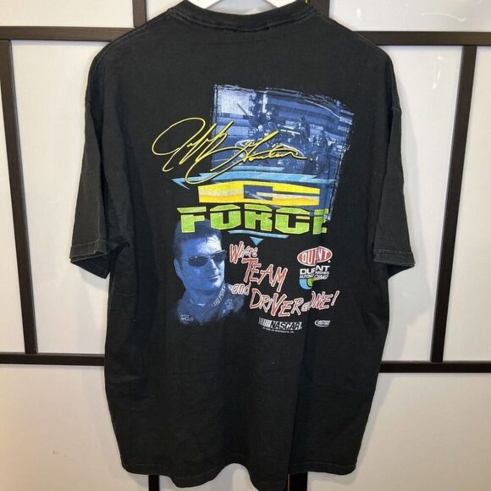 Vintage 1999 Jeff Gordon G Force Double Sided Shirt NASCAR Racing 90s Mens L